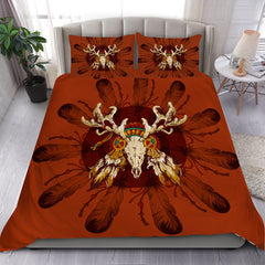 Elk Spirit Warrior - Native American Bedding Set