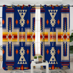 Tribes Pattern Living Room Curtains - Native American Curtain NZ#2