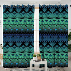 Tribes Pattern Living Room Curtains - Native American Curtain NZ#4