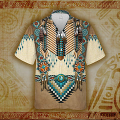 Native American Pattern - Native American Hawaii Shirt