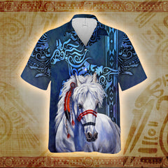 Sacred Steed - Native American Hawaii Shirt