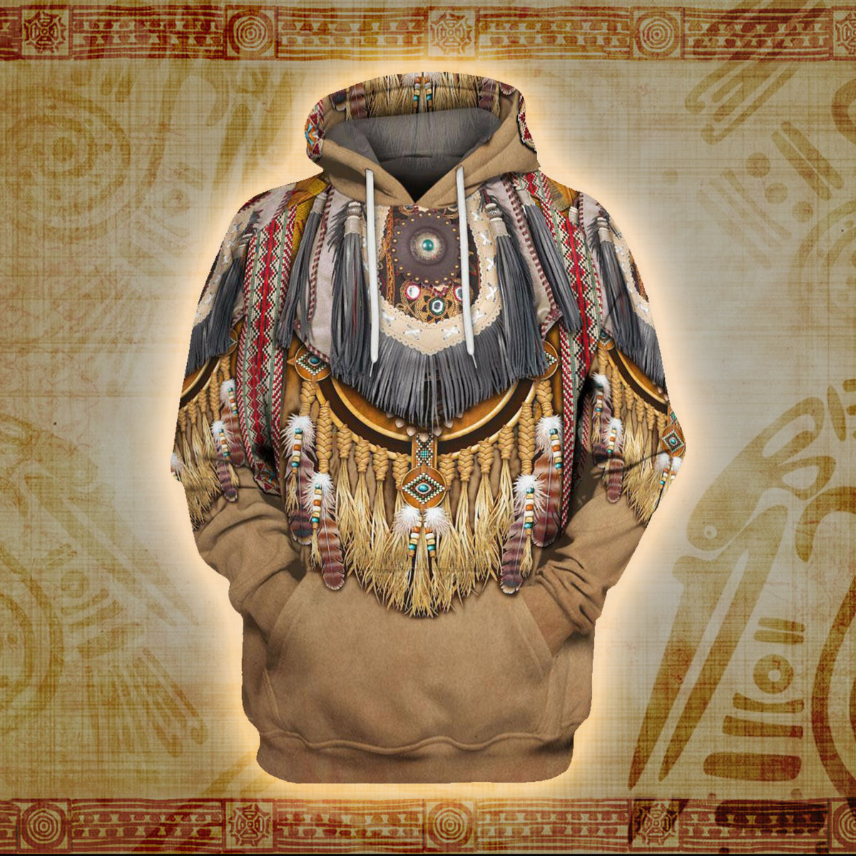 Sacred Feather Regalia 3D Printed Hoodie