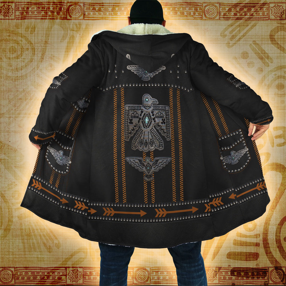 Thunderbird Protection - Native American Hooded Cloak