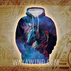 Starlight Mustang 3D Printed Hoodie