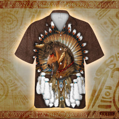 Warrior Horse - Native American Hawaii Shirt