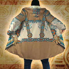 Tribal Harmony - Native American Hooded Cloak