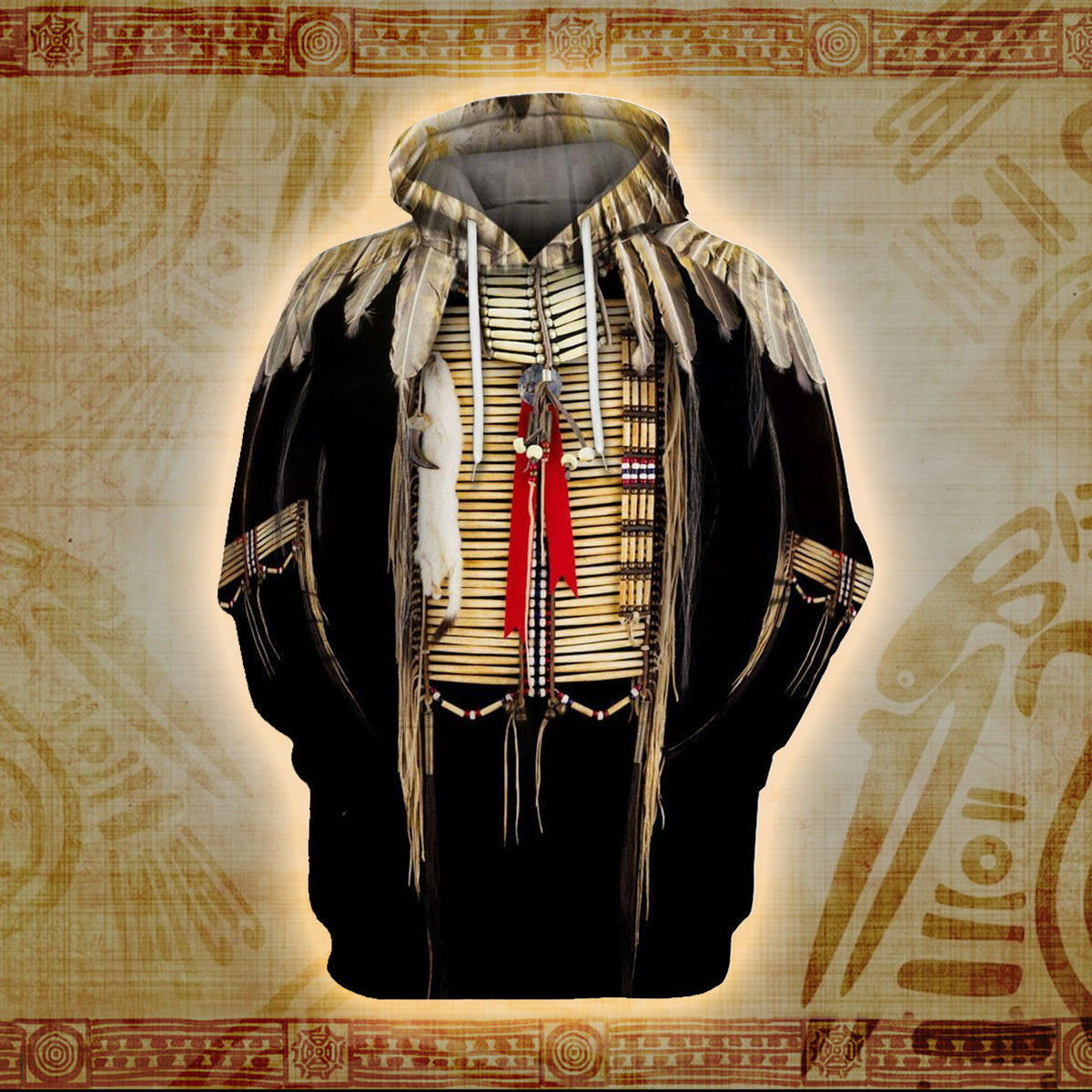 Warrior's Honor Regalia 3D Printed Hoodie