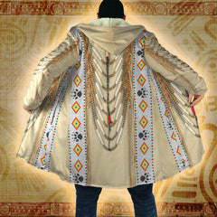 Ceremonial Bead - Native American Hooded Cloak