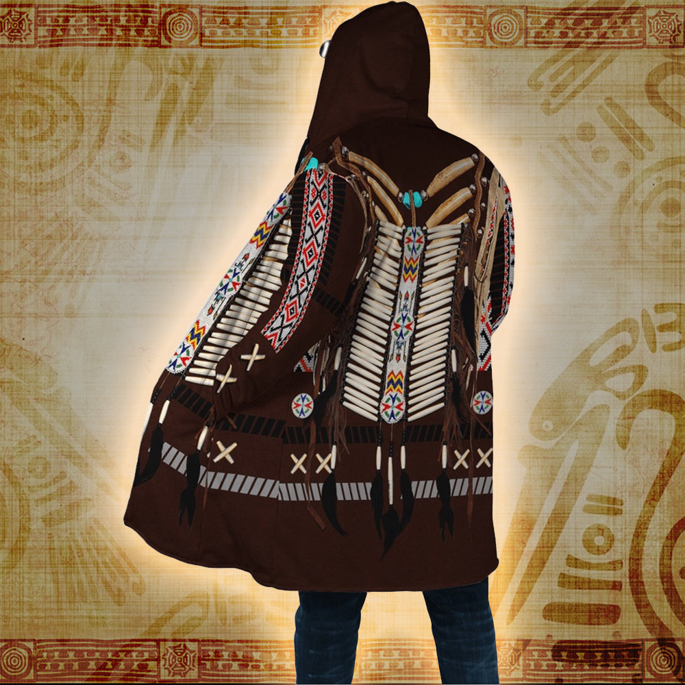 Warrior's Shield - Native American Hooded Cloak