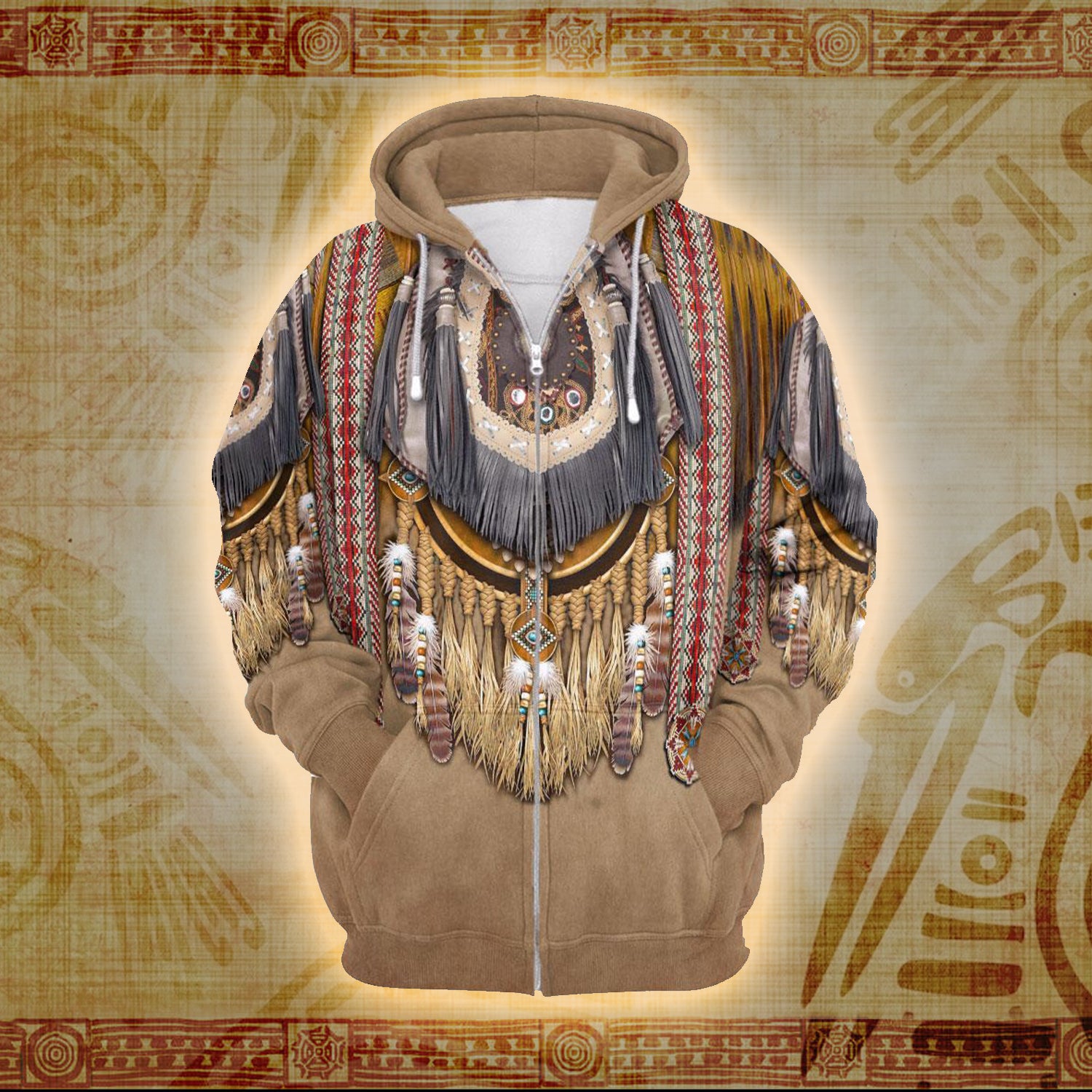 Sacred Feather Regalia 3D Printed Hoodie