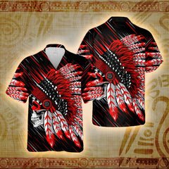 Skull Chief - Native American Hawaii Shirt