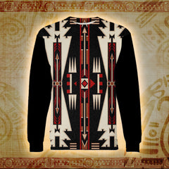 Tribal Earth Patterns 3D Printed Hoodie