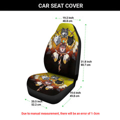 Wolves Protector-Native American Car Seat Cover