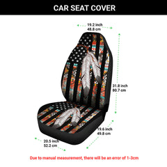 Eagle Feather-Native American Car Seat Cover