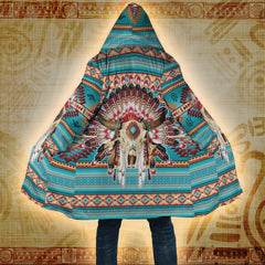 Buffalo Spirit - Native American Hooded Cloak