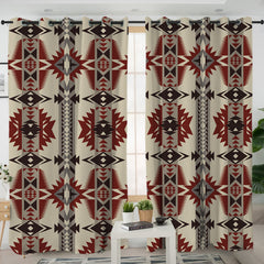 Tribes Pattern Living Room Curtains - Native American Curtain