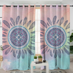 Dream Catcher Curtains - Native American Curtain DC#2