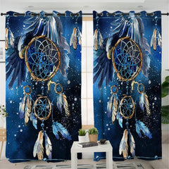 Dream Catcher Curtains - Native American Curtain