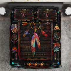 Dreamcatcher Serenity - Native American Bedding Set