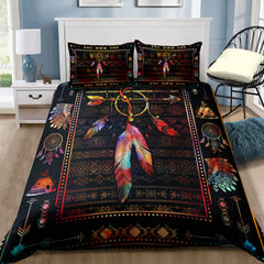 Dreamcatcher Serenity - Native American Bedding Set