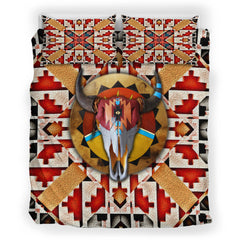 Painted Buffalo Mesa - Native American Bedding Set