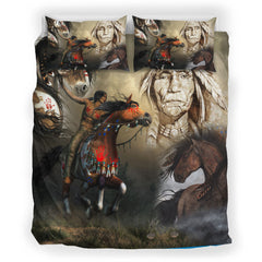 Warrior's Journey  - Native American Bedding Set