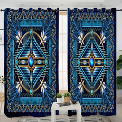 Native Pattern Curtains - Native American Curtain