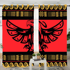 Red Eagle Native American Curtains - Native American Curtain