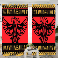 Red Eagle Native American Curtains - Native American Curtain