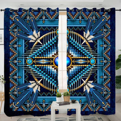 Native Pattern Curtains - Native American Curtain