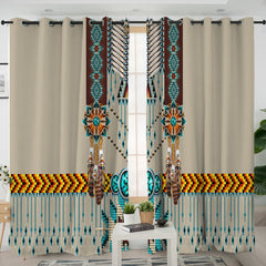 Native American Pattern Curtains - Native American Curtain