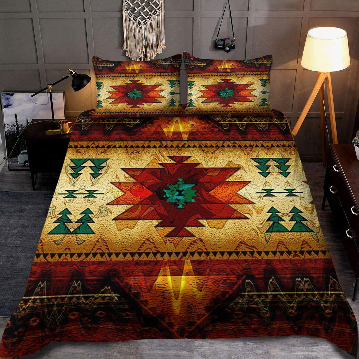 Sunset Mesa - Native American Bedding Set