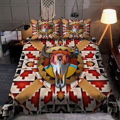 Painted Buffalo Mesa - Native American Bedding Set