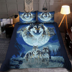 Moonlit Pack - Native American Bedding Set