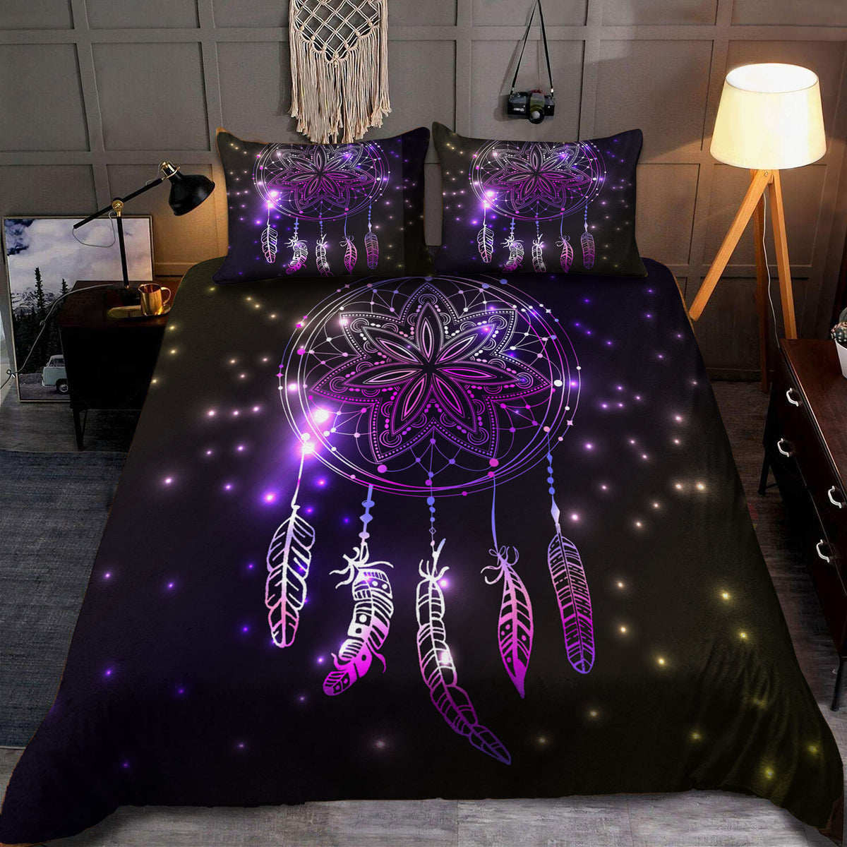 Starlit Dreams - Native American Bedding Set