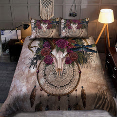 Desert Dreamcatcher Elegance - Native American Bedding Set