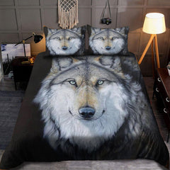 Lone Wolf - Native American Bedding Set