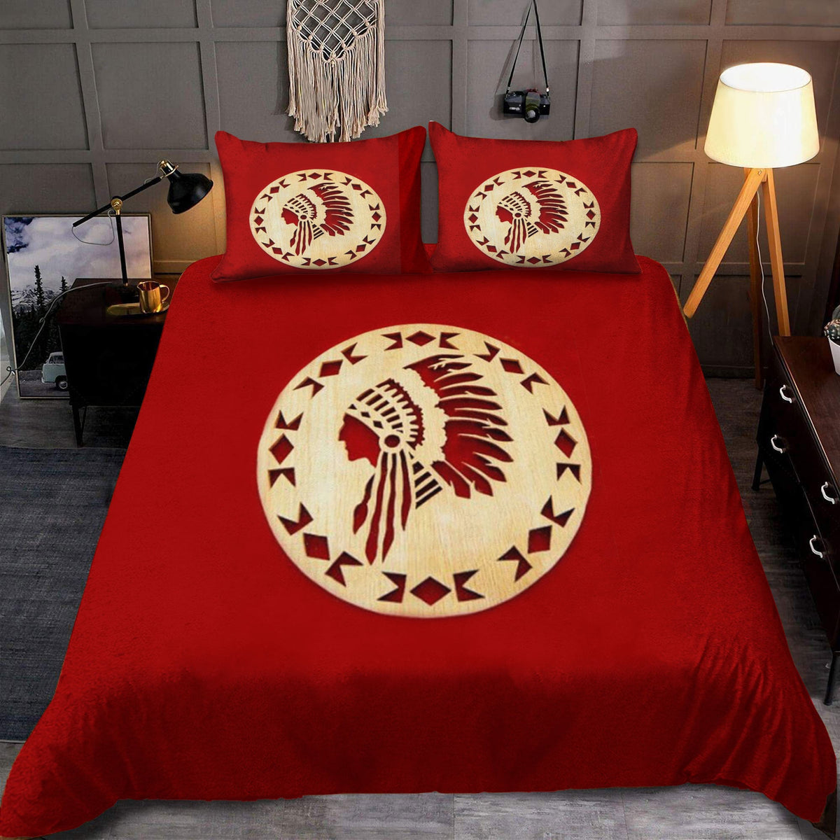 Warrior's Legacy - Native American Bedding Set