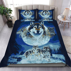 Moonlit Pack - Native American Bedding Set