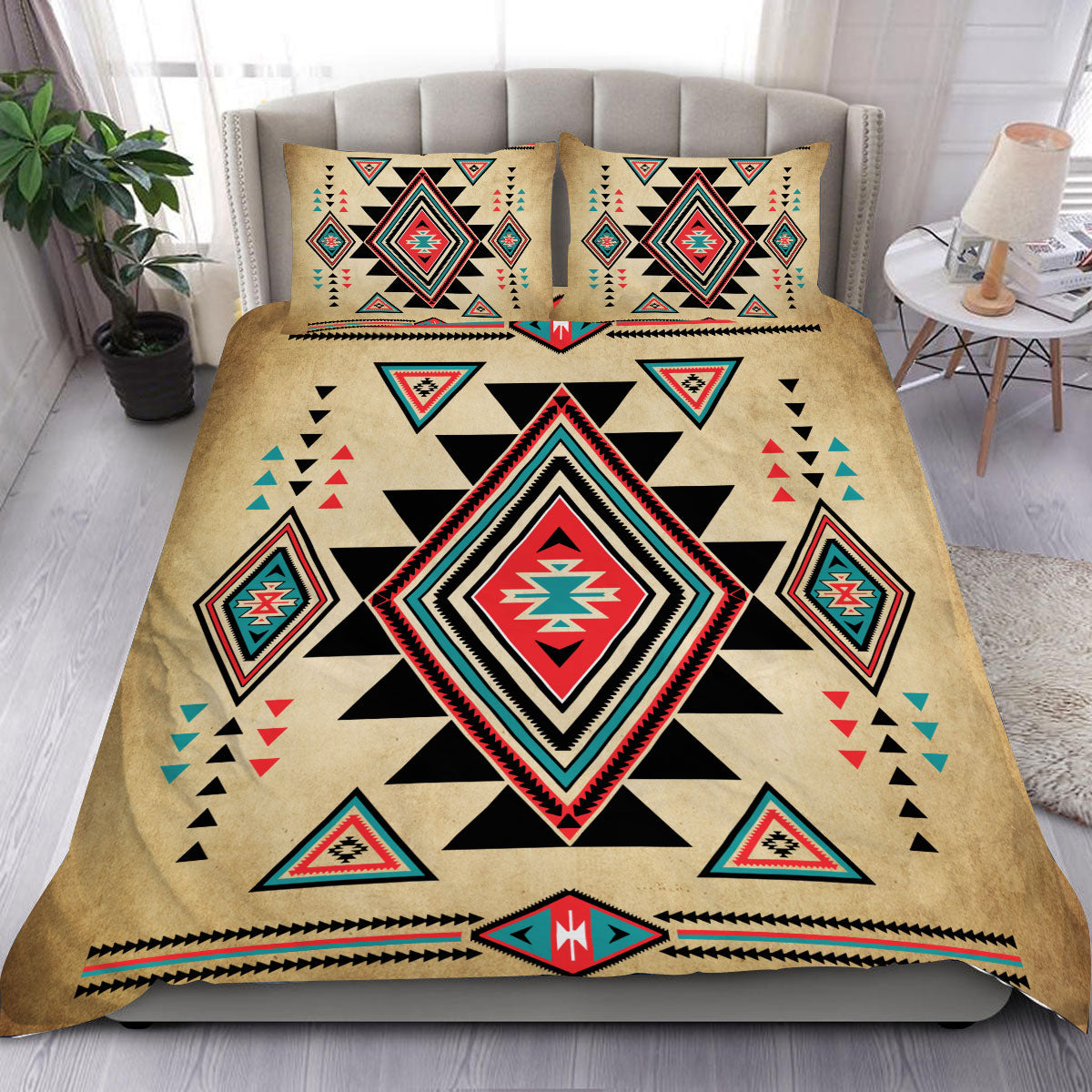 Tribal Sunburst - Native American Bedding Set