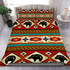 Red Earth Spirit - Native American Bedding Set