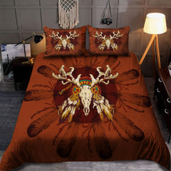 Elk Spirit Warrior - Native American Bedding Set