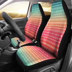 Vibrant Pattern-Native American Car Seat Cover