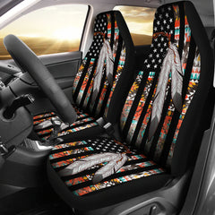 Eagle Feather-Native American Car Seat Cover