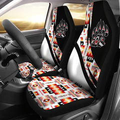 Sacred Bear Pattern-Native American Car Seat Cover