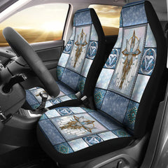 Owl Protector-Native American Car Seat Cover