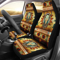 Bison Pattern-Native American Car Seat Cover