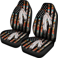 Eagle Feather-Native American Car Seat Cover