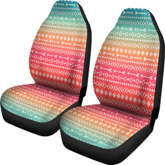 Vibrant Pattern-Native American Car Seat Cover