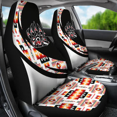 Sacred Bear Pattern-Native American Car Seat Cover